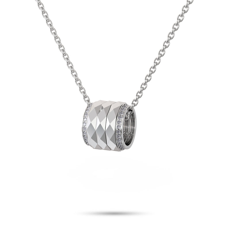 Louise Fuster Signature Spinning Diamond Pendant