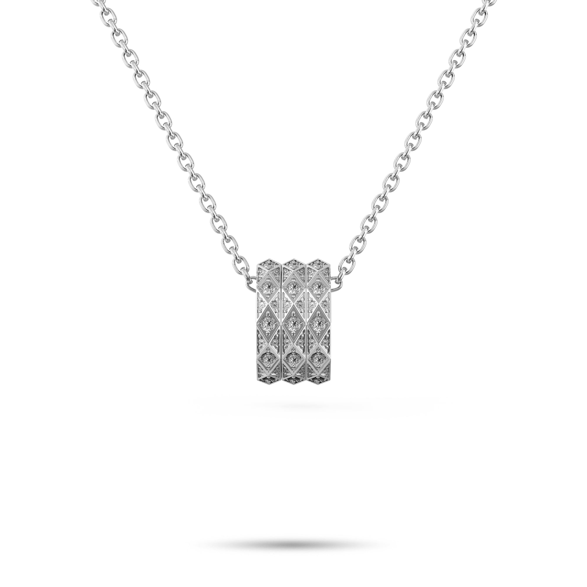 Louise Fuster Signature Pavé Diamond Pendant