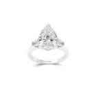 Promise Pear Shape Diamond Engagement Ring