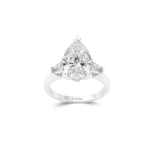 Promise Pear Shape Diamond Engagement Ring