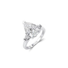 Promise Pear Shape Diamond Engagement Ring