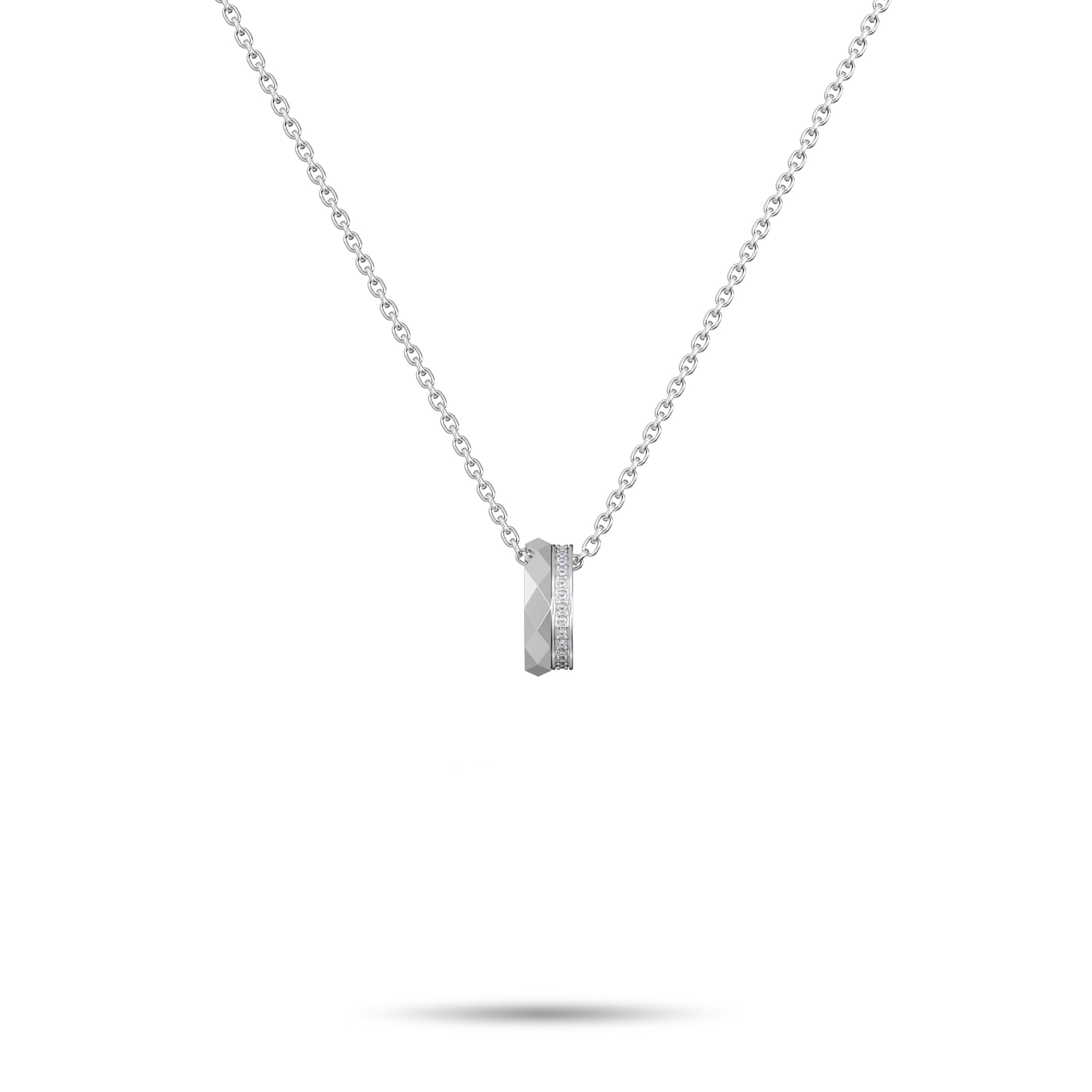 Louise Fuster Signature Pavé Diamond Pendant