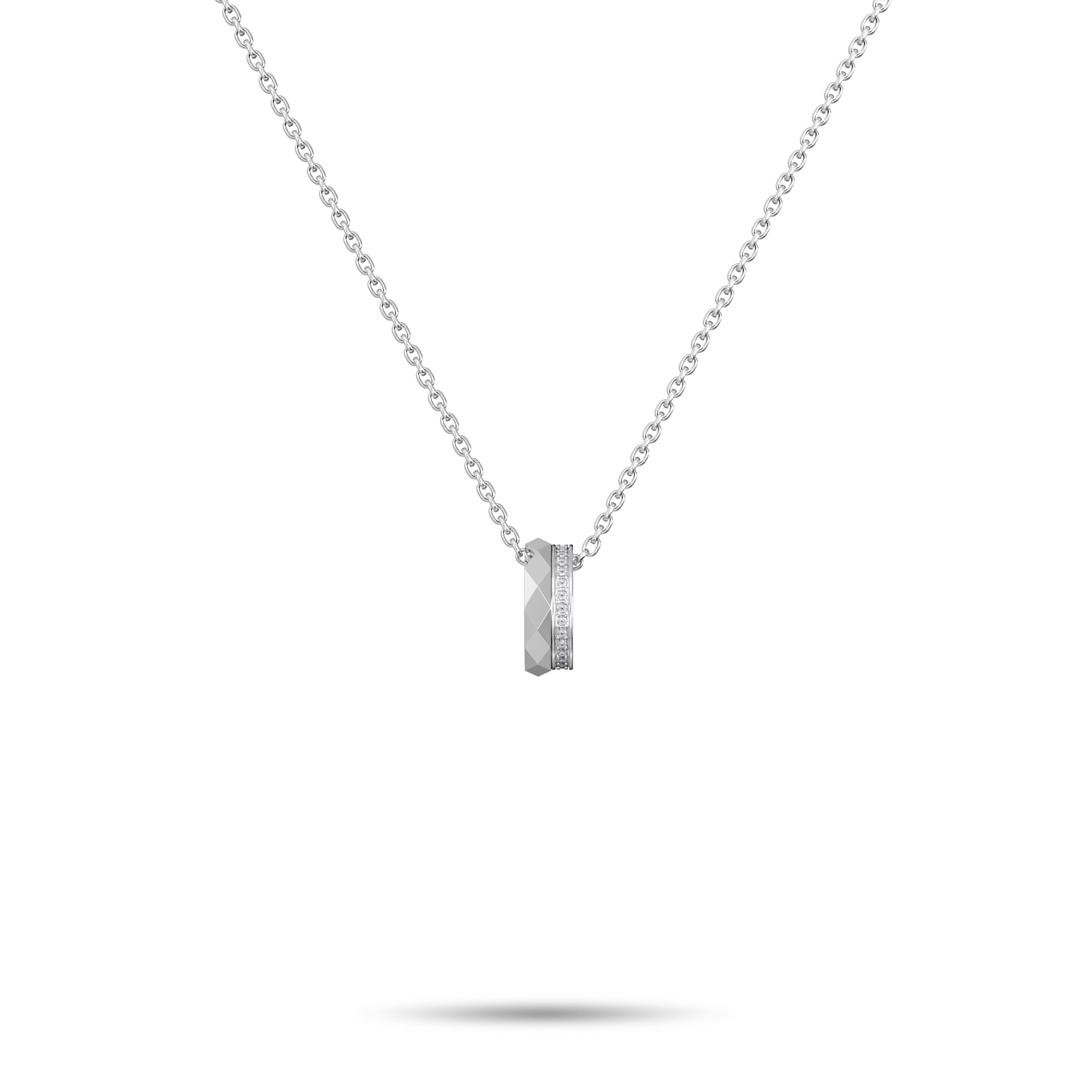 Louise Fuster Signature Pavé Diamond Pendant