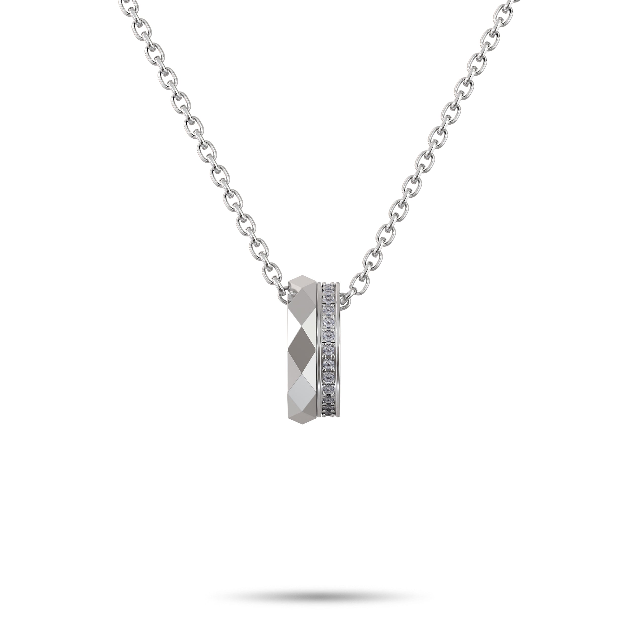 Louise Fuster Signature Pavé Diamond Pendant