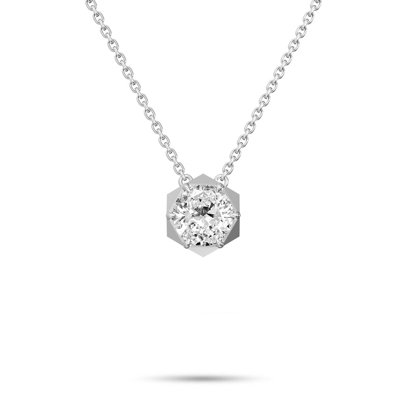 Louise Fuster Signature Diamond Pendant