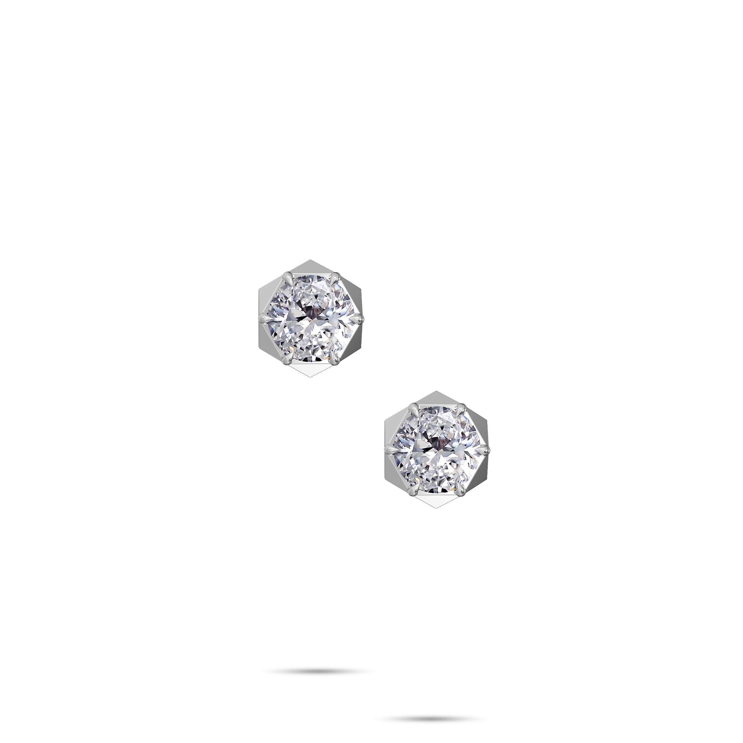 Louise Fuster Signature Diamond Stud Earrings