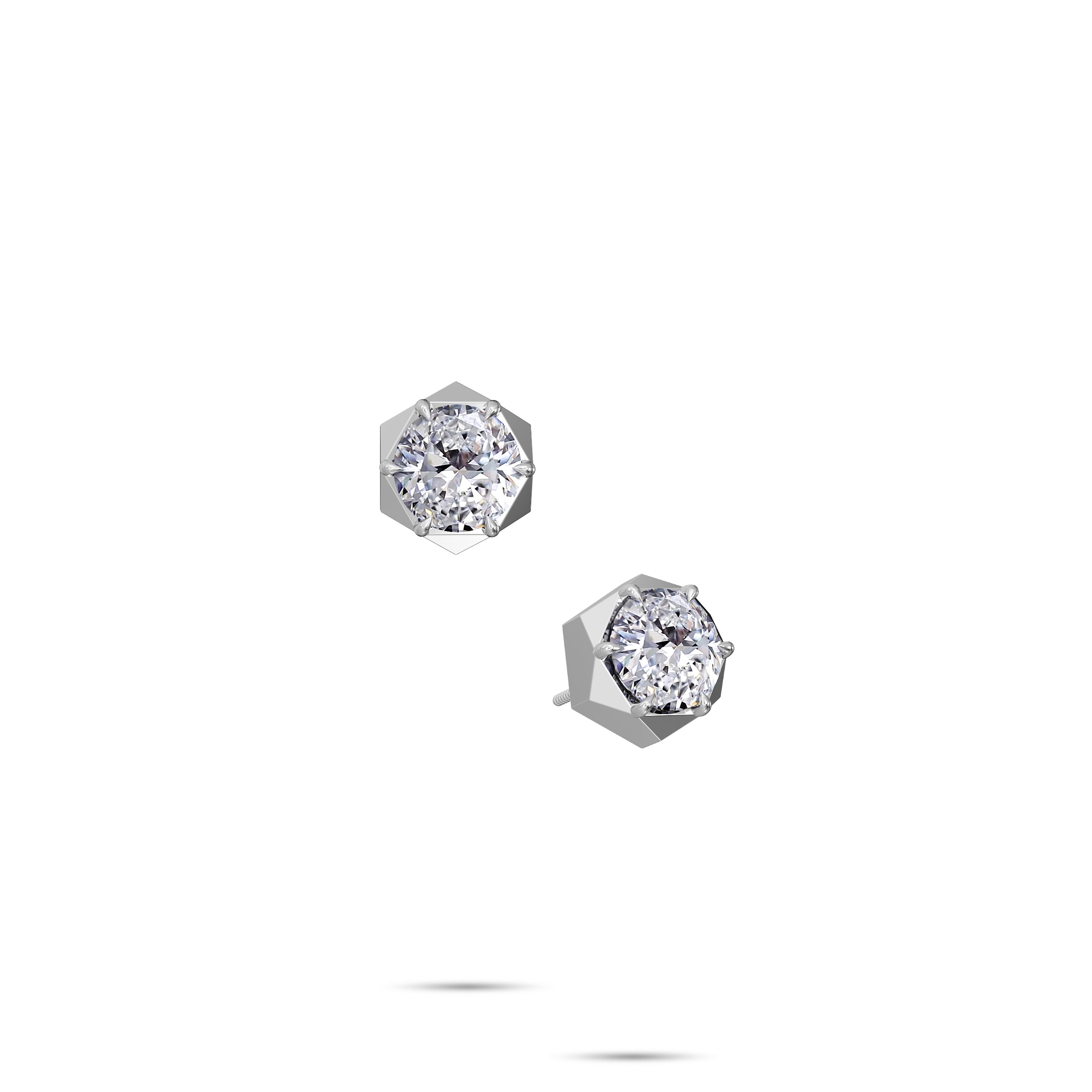 Louise Fuster Signature Diamond Stud Earrings