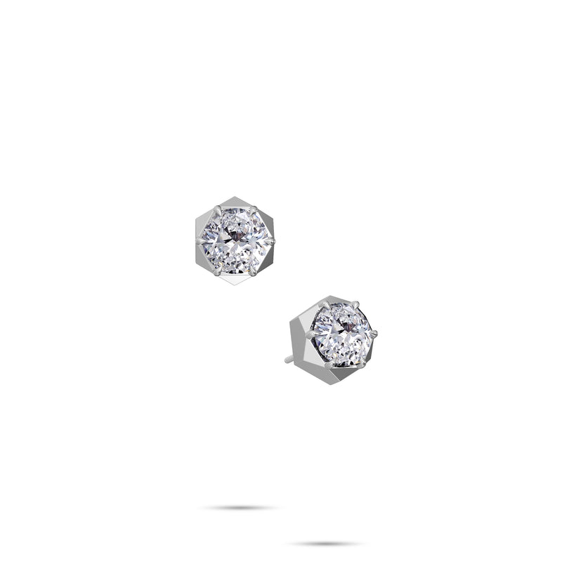 Louise Fuster Signature Diamond Stud Earrings