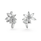 Emerald Cut and Marquis Diamond  High Jewellery Earrings