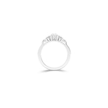 Promise Pear-Shaped Cluster Diamond Engagement Ring
