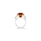 Classic Fuster Oval Ruby Ring