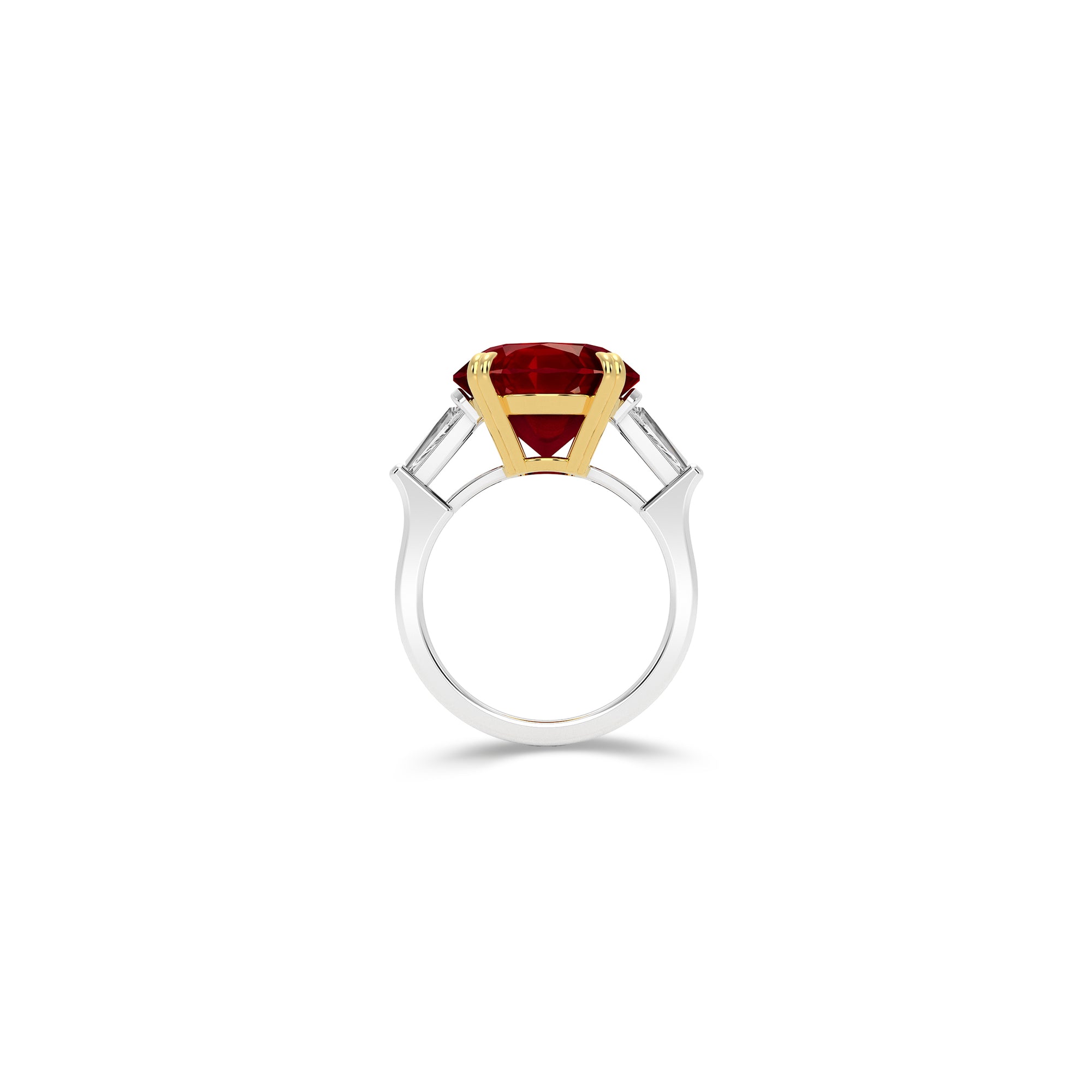 Classic Fuster Oval Ruby Ring