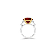 Classic Fuster Oval Ruby Ring