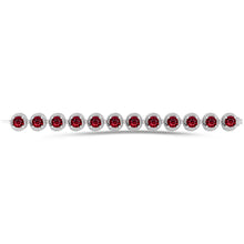 Flawless Knott Ruby and Diamond Bracelet