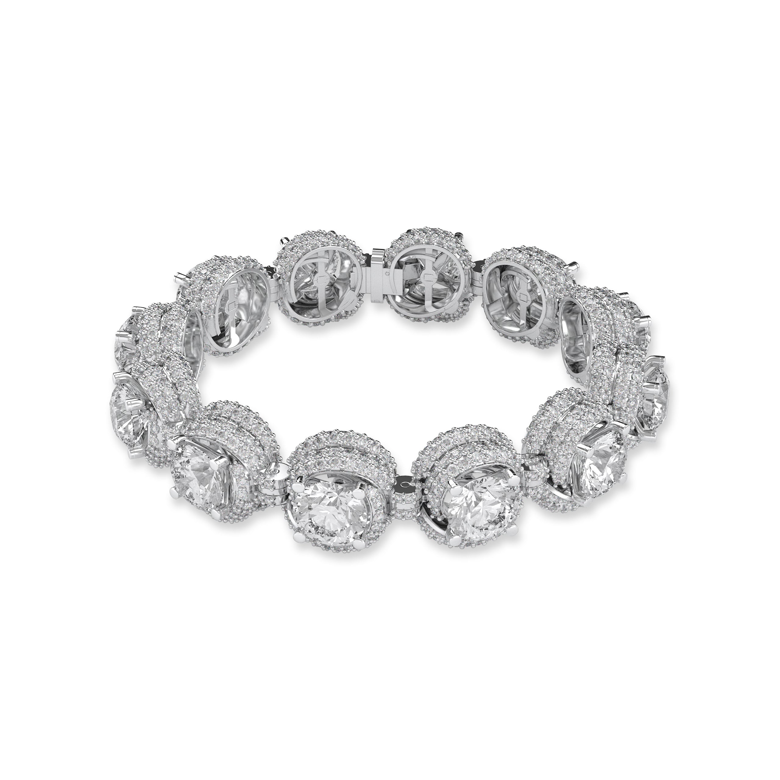 Flawless Knott Diamond Bracelet