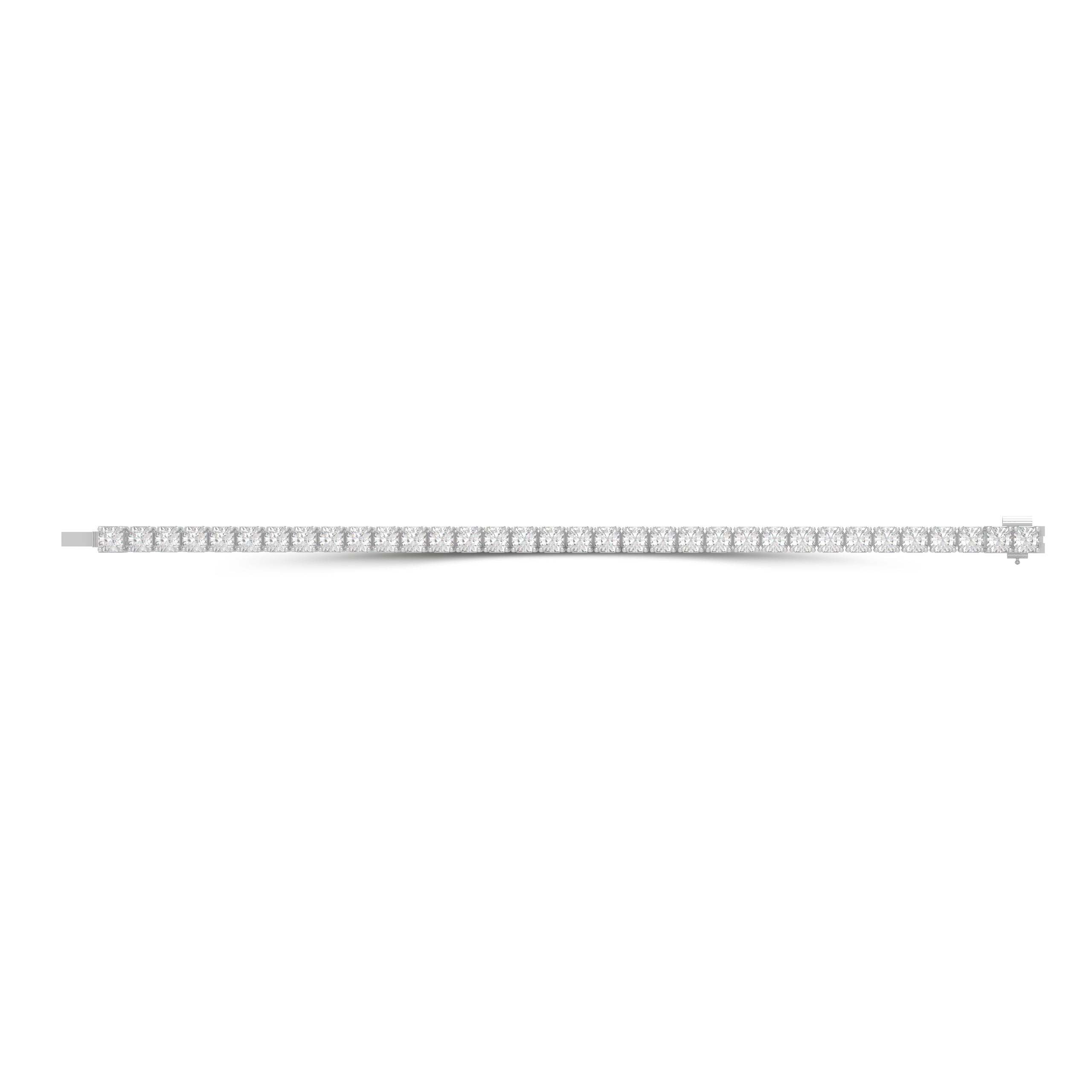 Radiant Square Diamon Bracelet