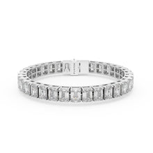Diamond Emerald Cut Bracelet