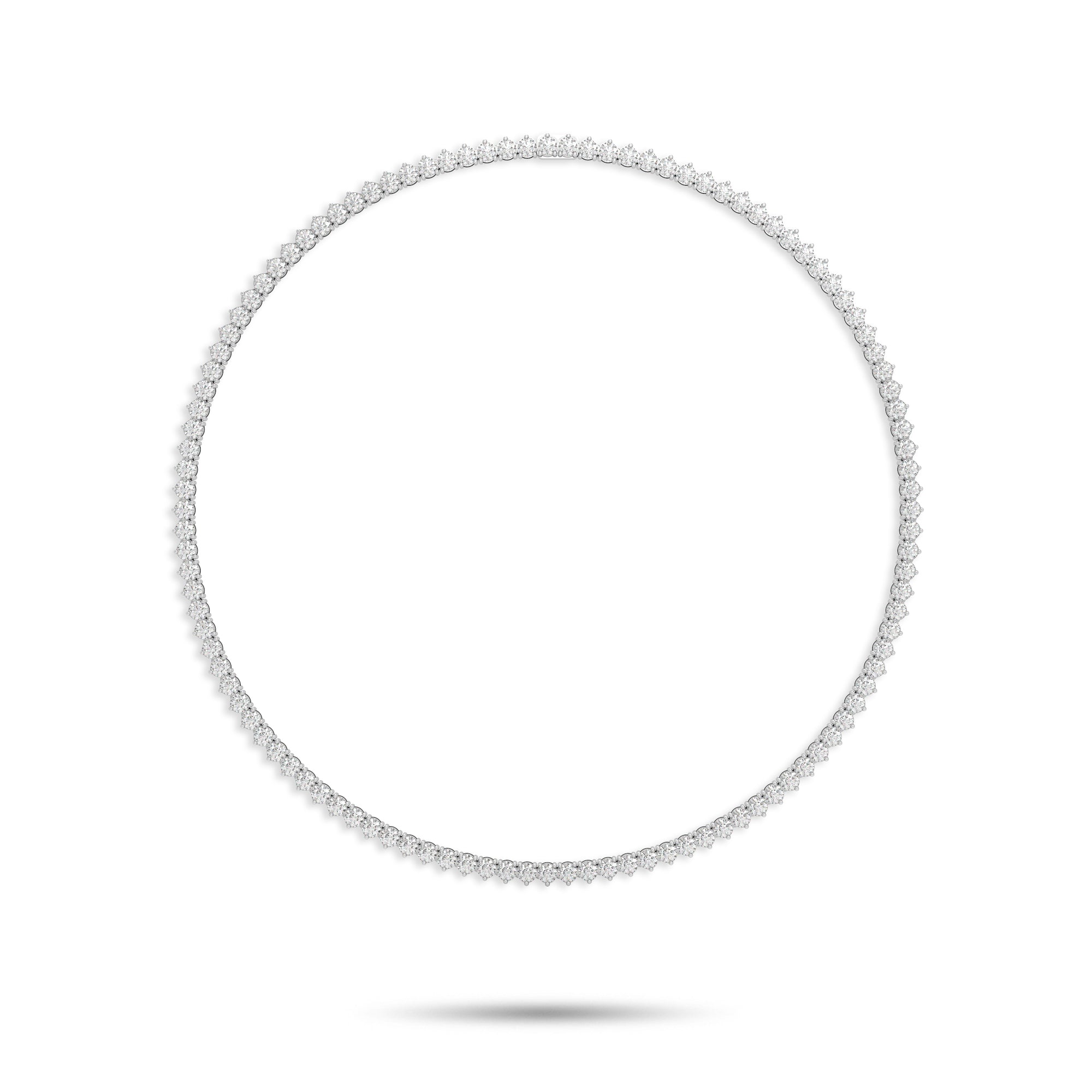Round Diamond Necklace