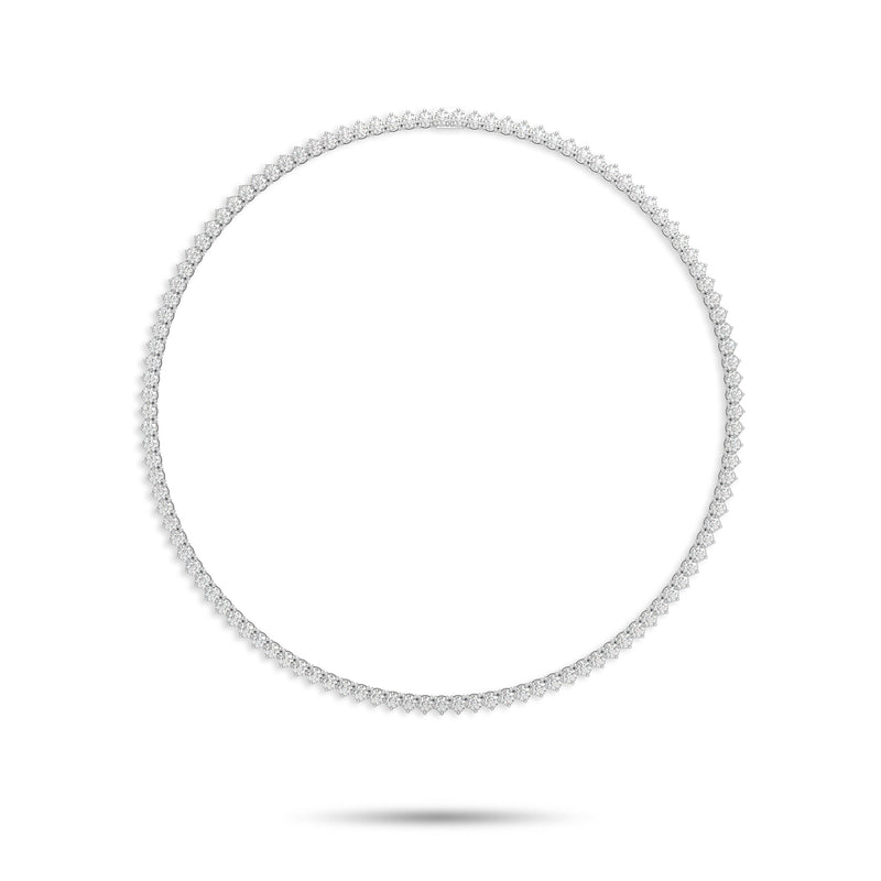 Round Diamond Necklace
