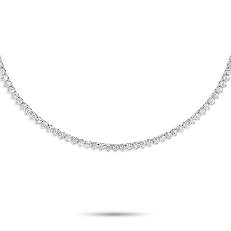 Round Diamond Necklace
