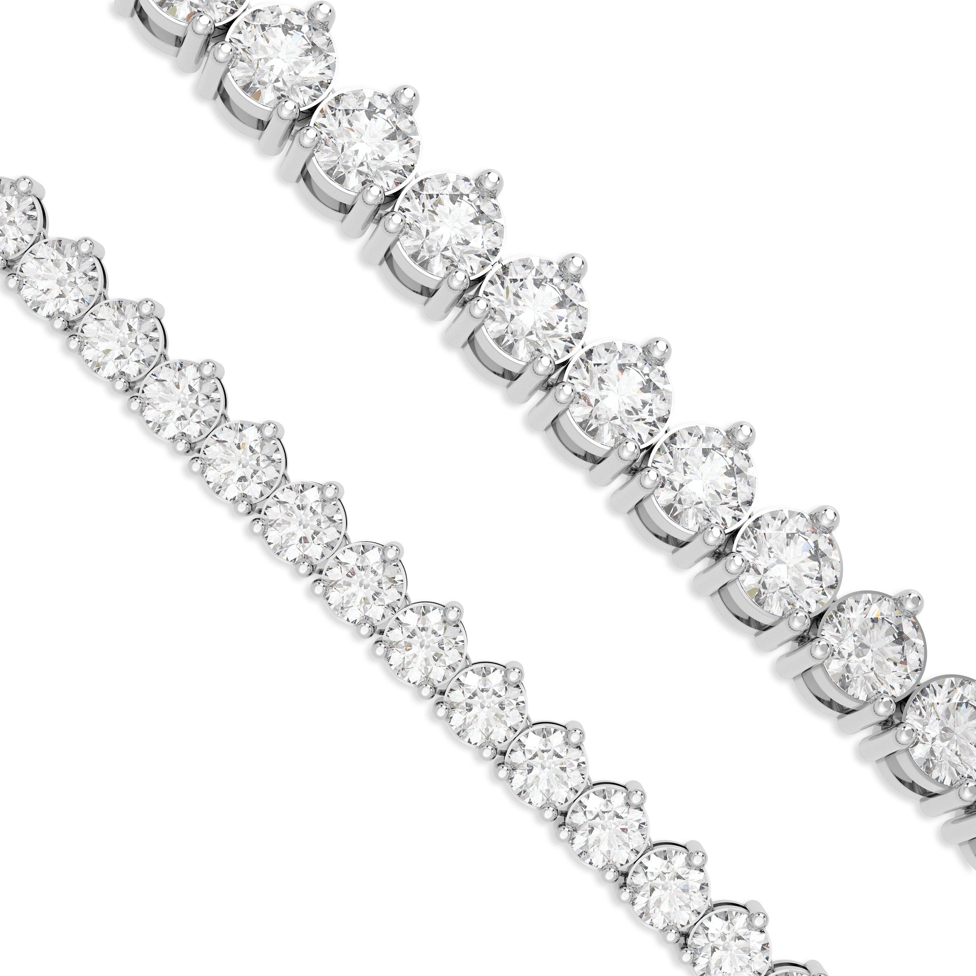 Round Diamond Necklace