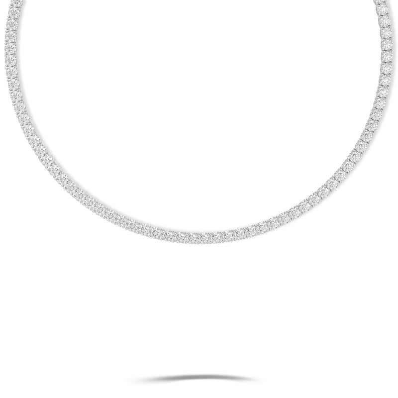 Round Classic Diamond Necklace
