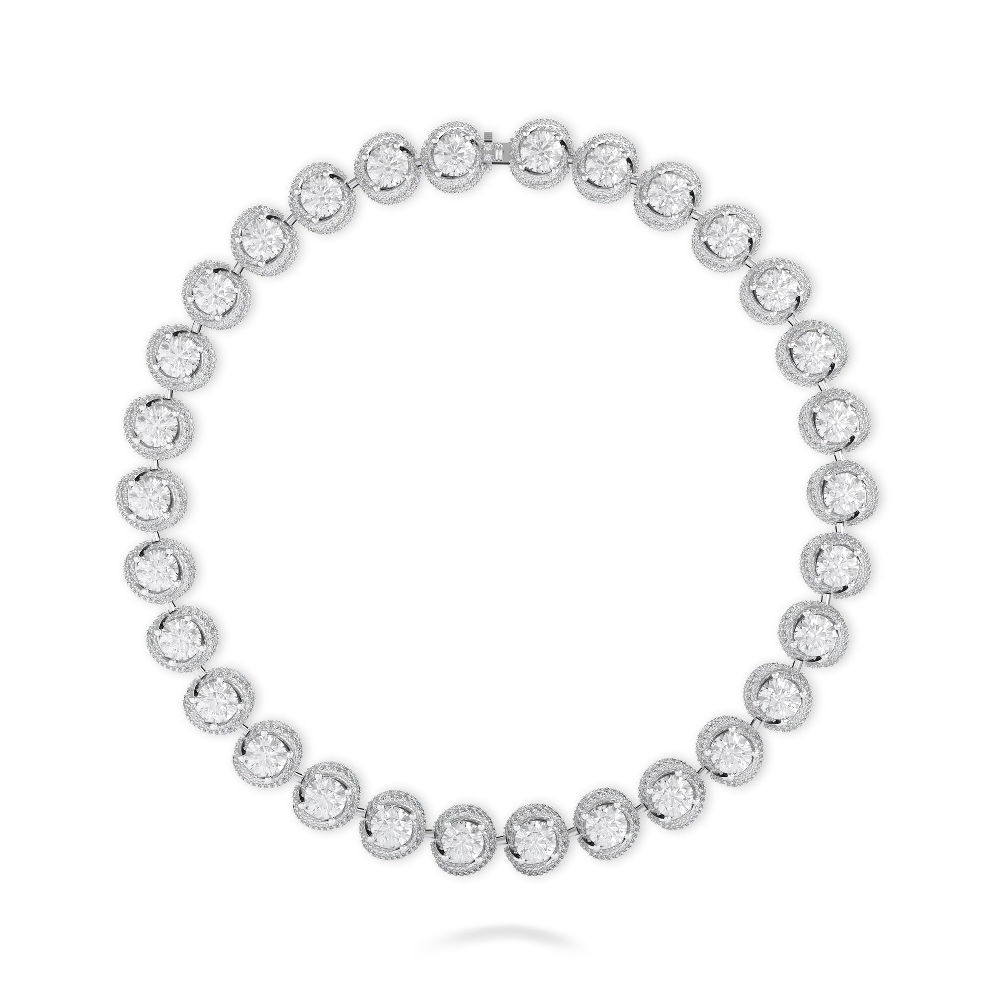 Knott Diamond Necklace