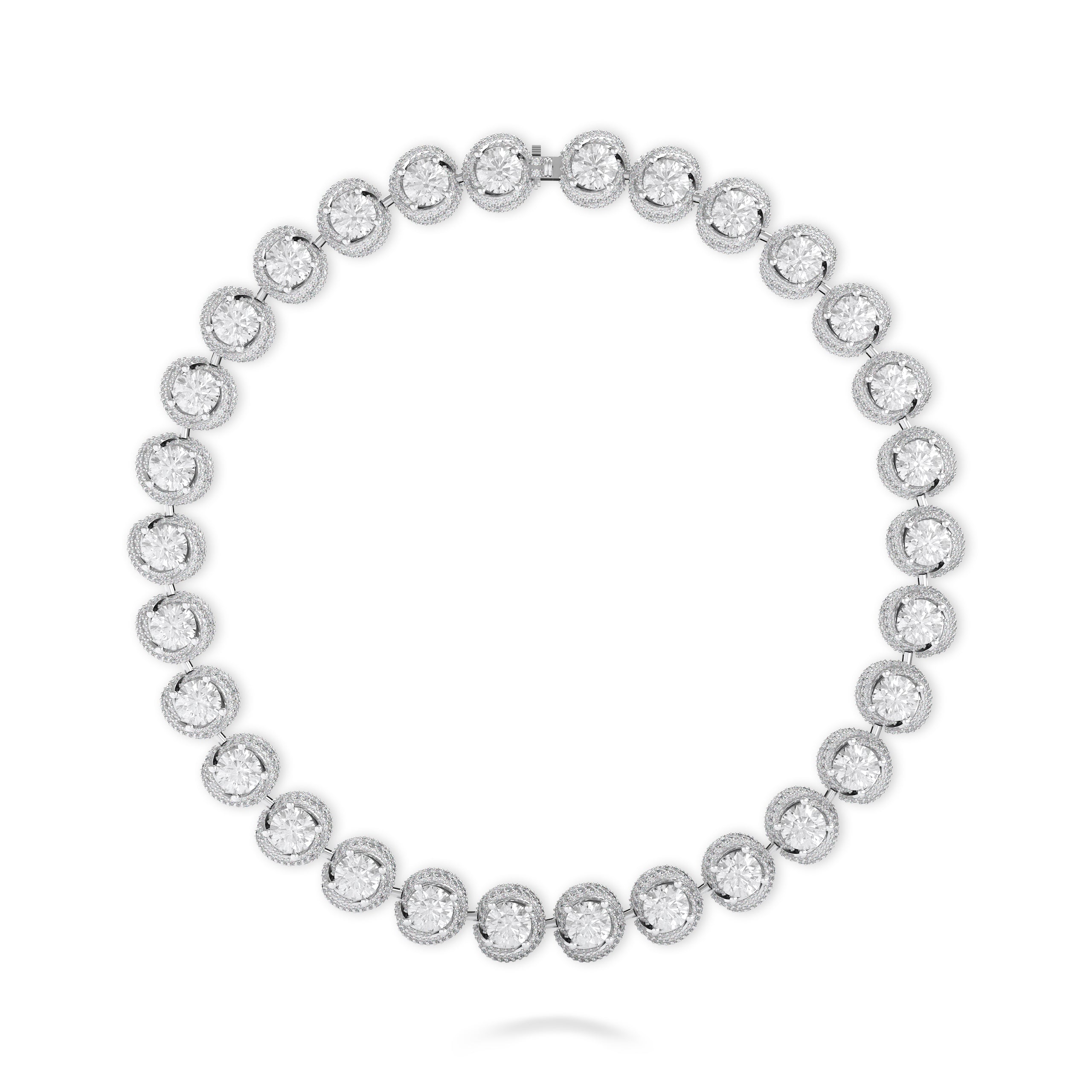 Knott Diamond Necklace