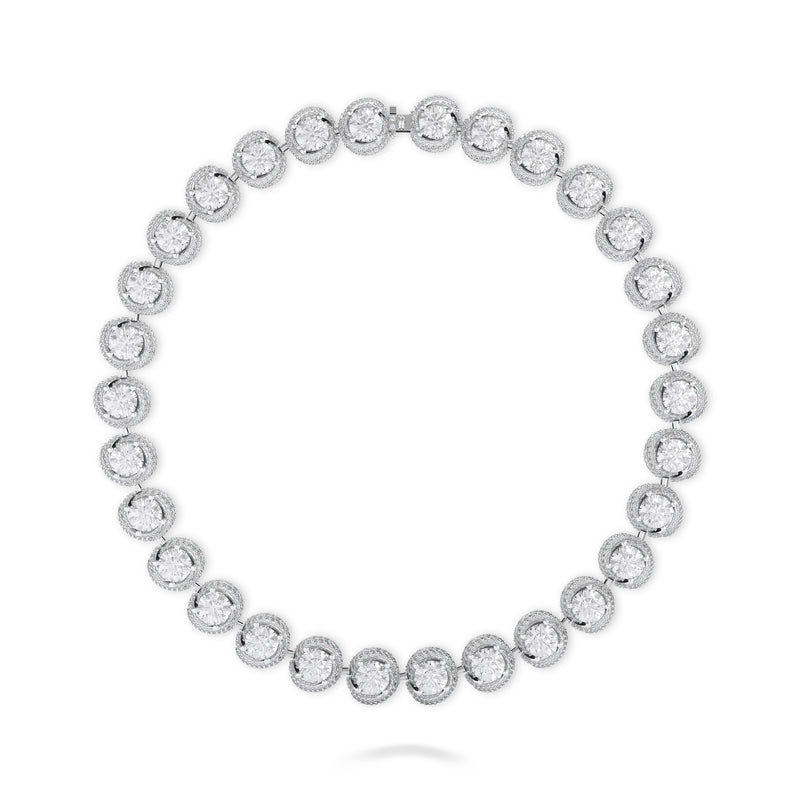 Knott Diamond Necklace