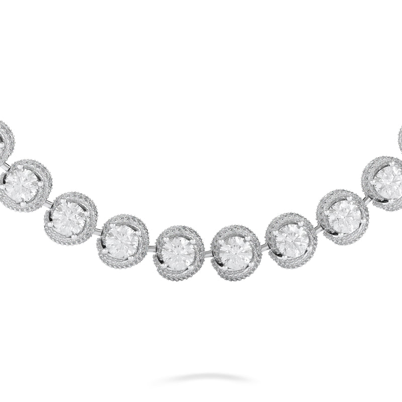 Knott Diamond Necklace