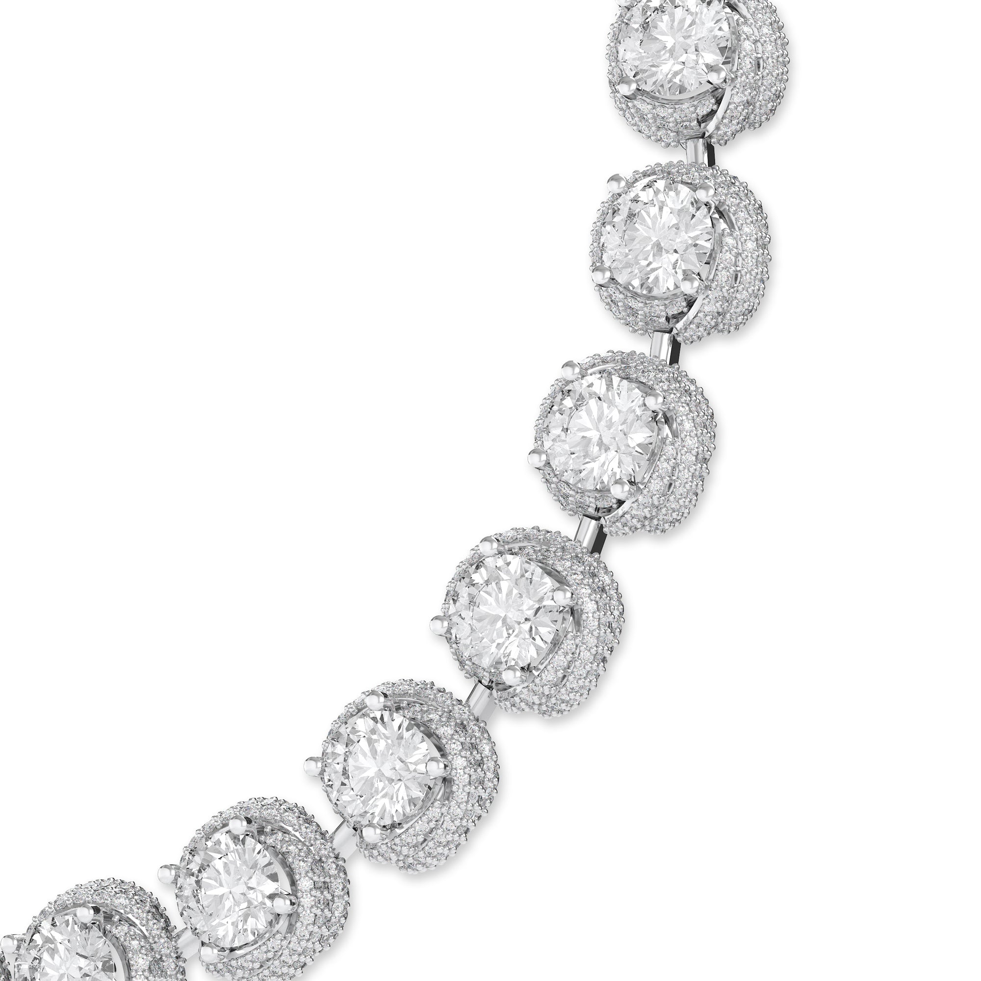 Knott Diamond Necklace