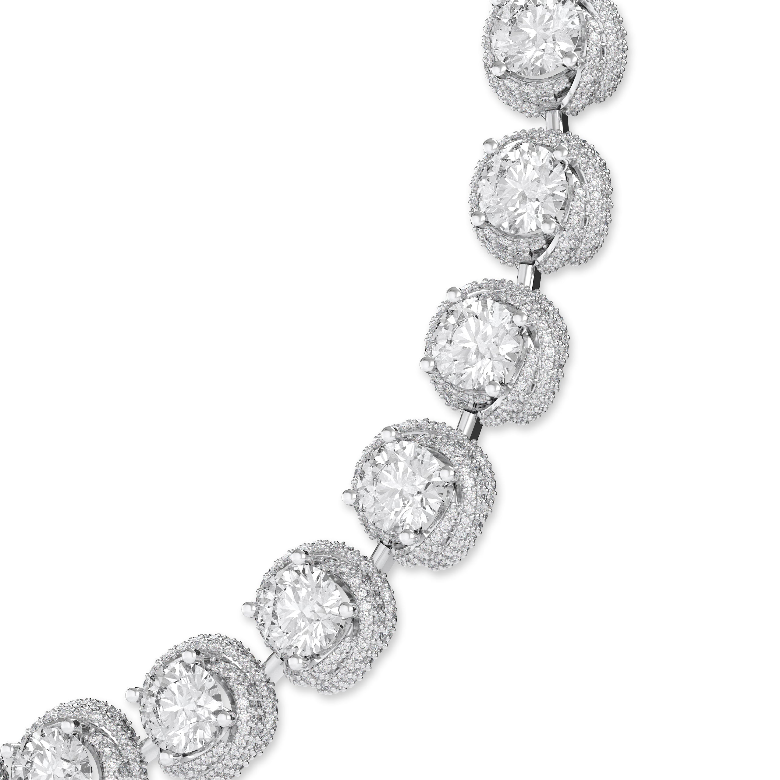 Knott Diamond Necklace