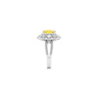 Yellow Diamond and Diamond Ring – Boutique Exclusive