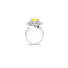 Yellow Diamond and Diamond Ring – Boutique Exclusive