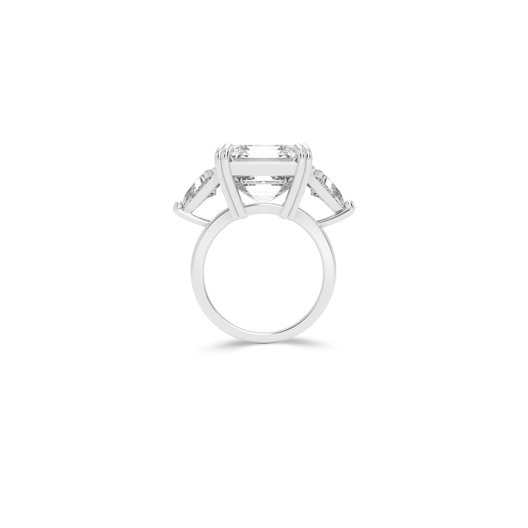 Emerald Square Diamond Ring - Boutique Exclusive