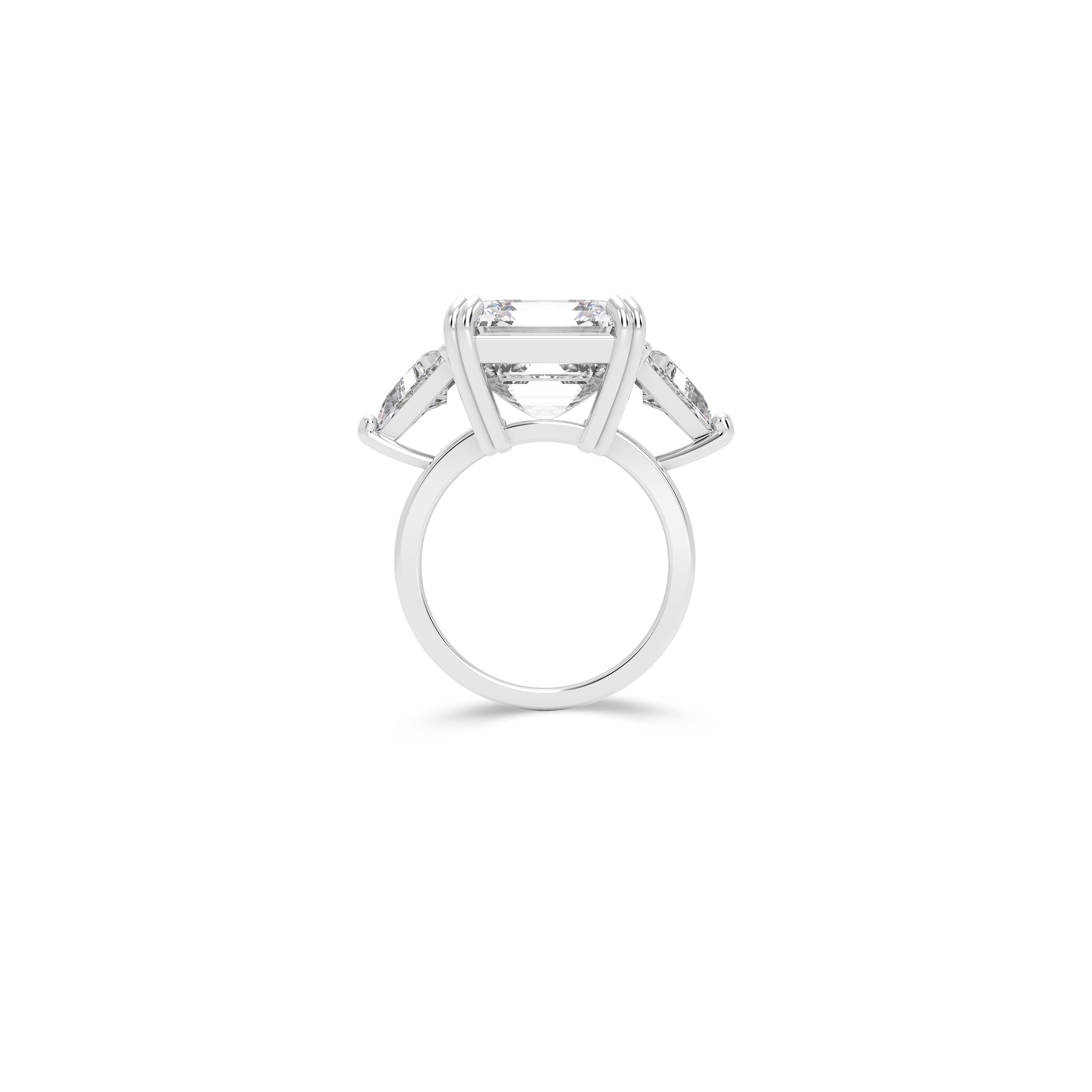 Emerald Square Diamond Ring - Boutique Exclusive