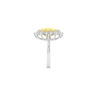 Fancy Intense Yellow Internally Flawless Cushion Diamond Solitaire Ring – Boutique Exclusive