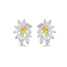 Anastasia’s Golden Radiance Diamond Earrings