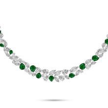 The Enchanted Anastasia’s Emerald and Diamond Necklace