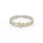 Anastasia’s Majestic Yellow Diamond and Diamond Bracelet