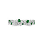 Anastasia’s Majestic Emerald and Diamond Bracelet