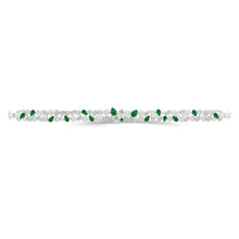 Anastasia’s Majestic Emerald and Diamond Bracelet