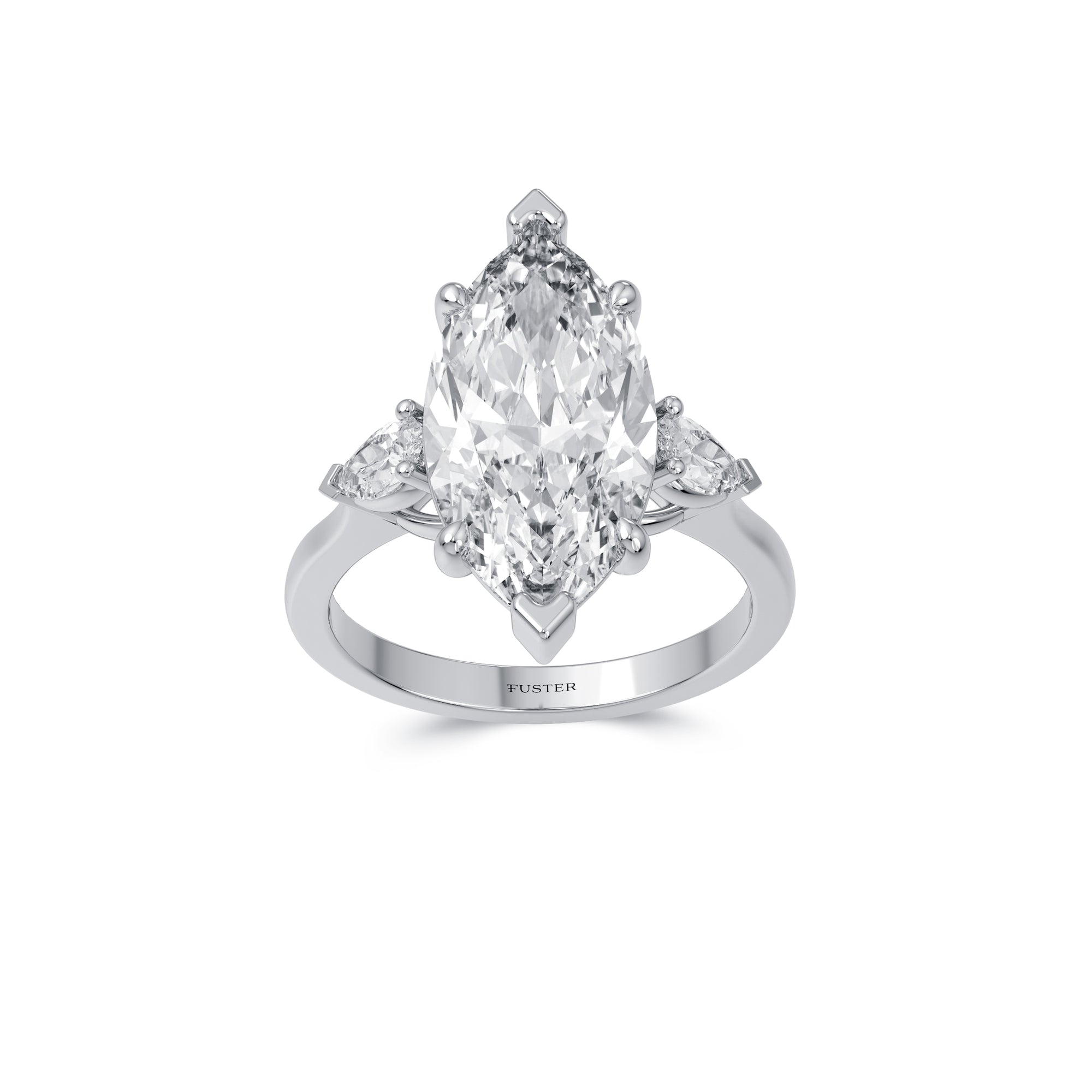 Promise Marquise Cut Diamond Engagement Ring