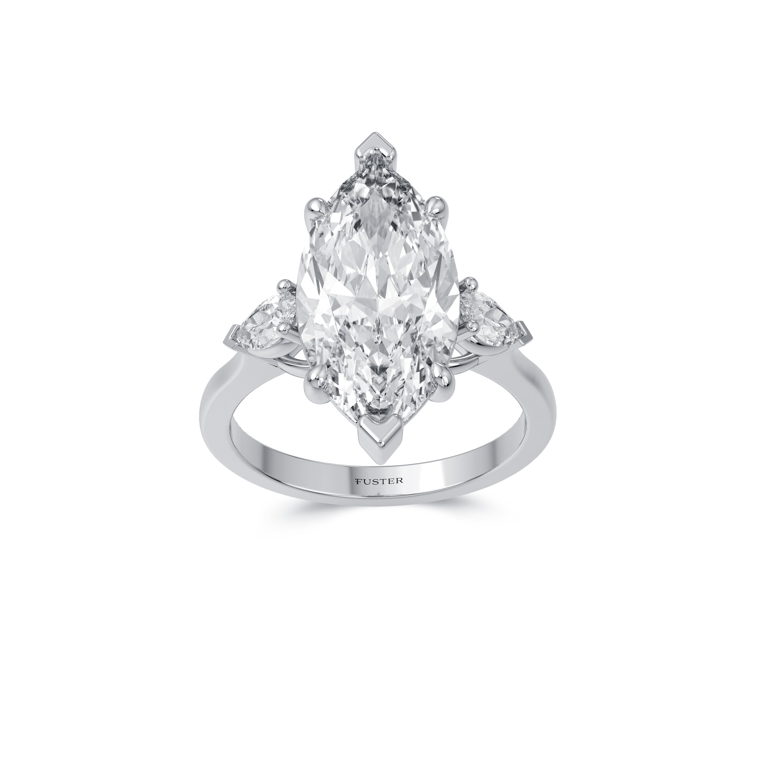 Promise Marquise Cut Diamond Engagement Ring