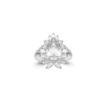 Anastasia’s Radiant Pear Shape Diamond  Ring