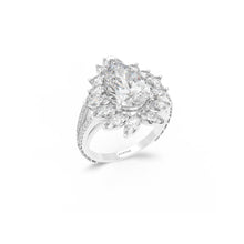 Anastasia’s Radiant Pear Shape Diamond  Ring