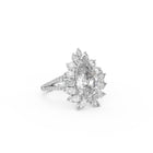 Anastasia’s Radiant Pear Shape Diamond  Ring