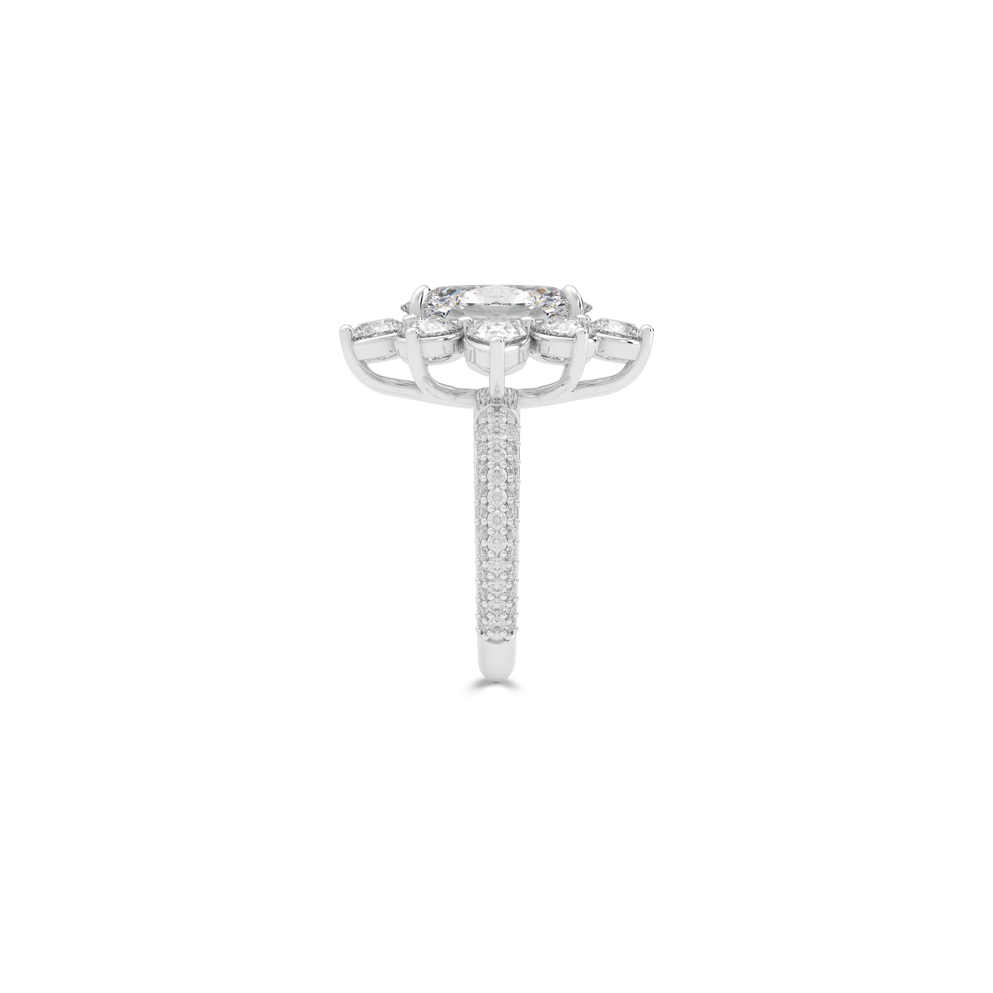 Anastasia’s Diamond Oval Cut Ring