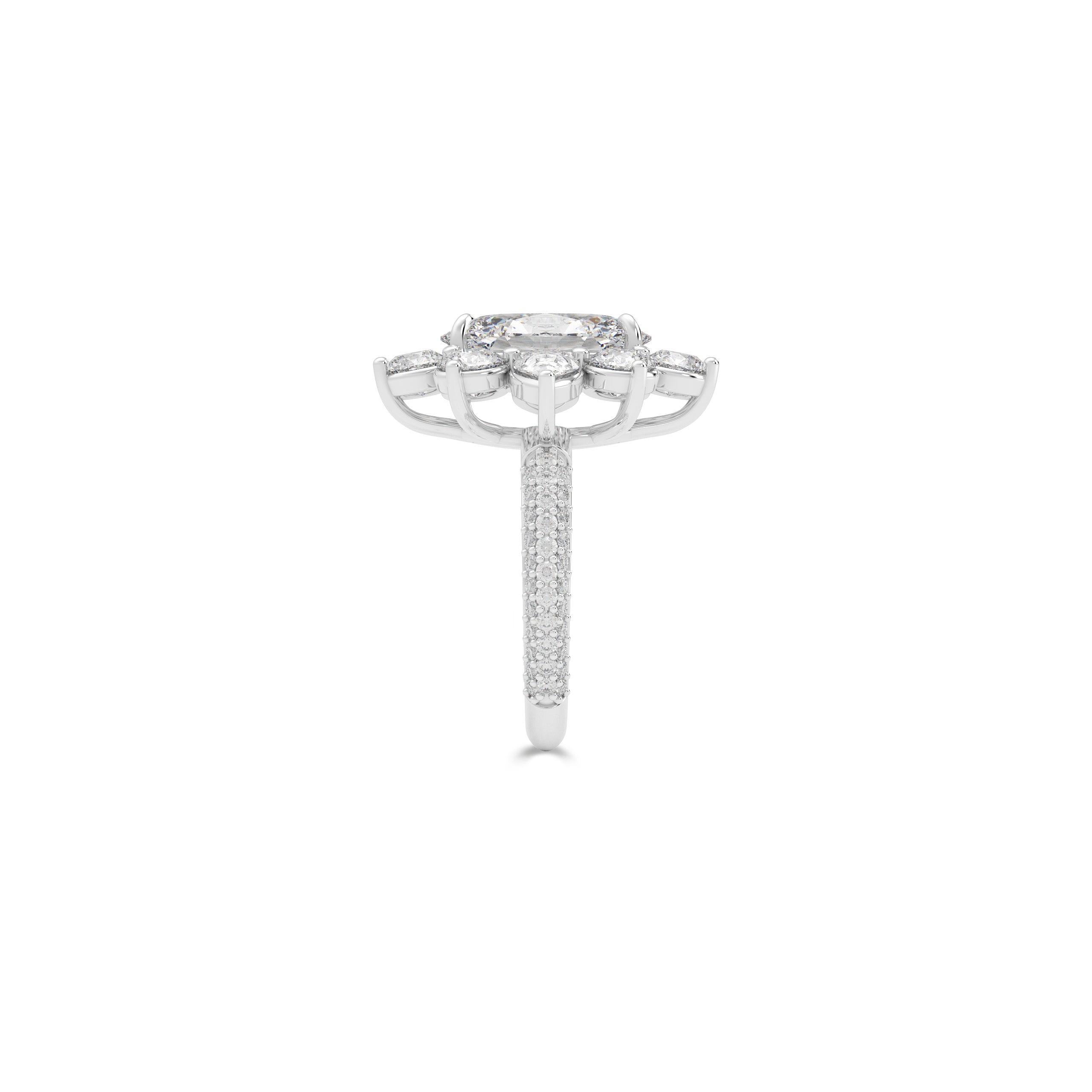 Anastasia’s Diamond Oval Cut Ring
