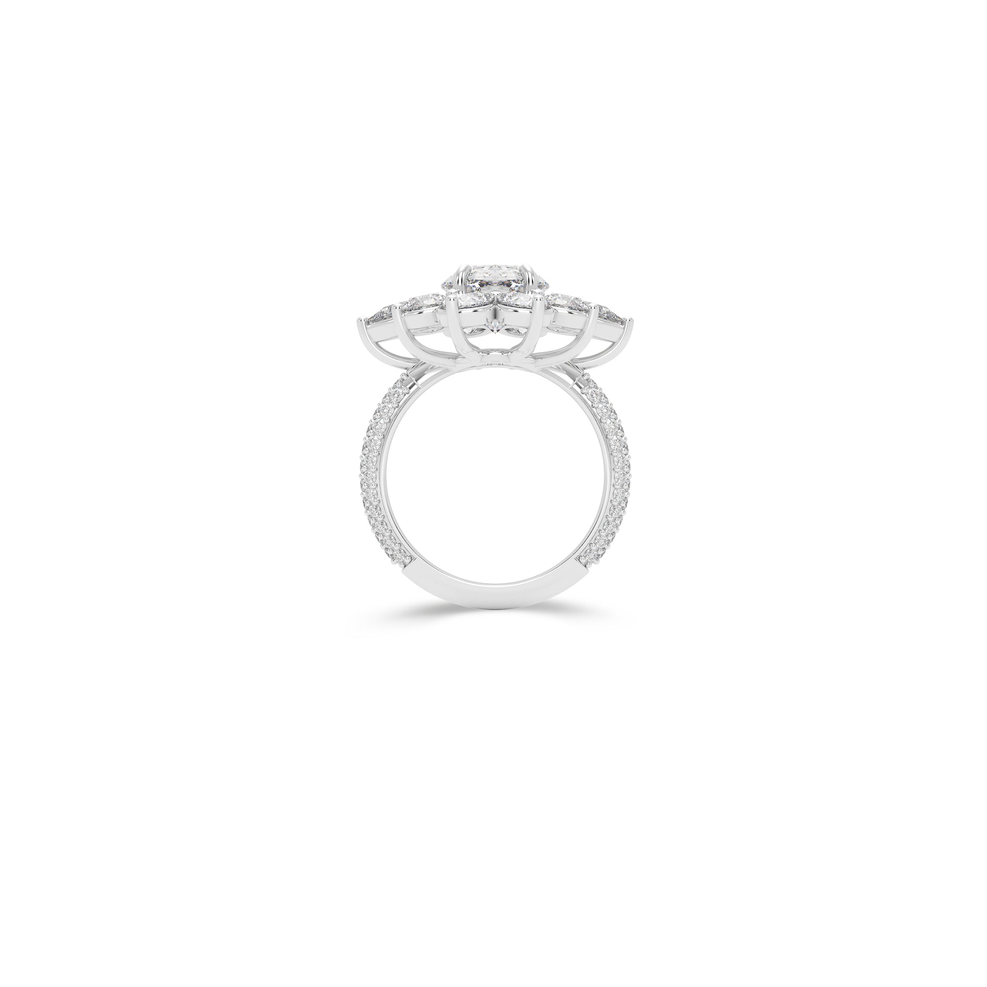 Anastasia’s Diamond Oval Cut Ring